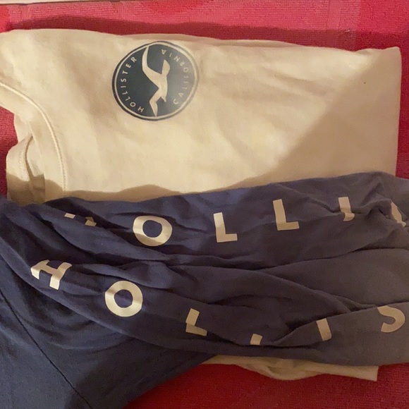 BUNDLE HOLLISTER LONG SLEEVE GRAPHIC TEES - Picture 3 of 5